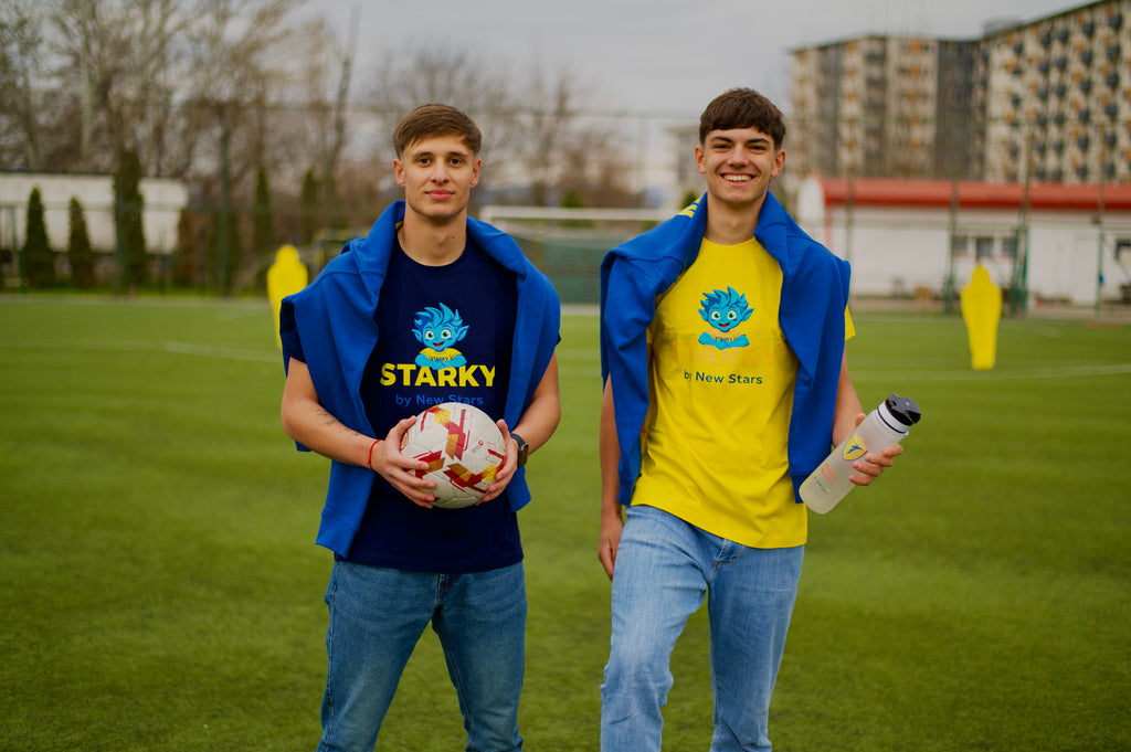 STARKY - жолта маица по кратки за деца